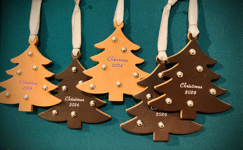 Copperesque 2024 Leather Ornament