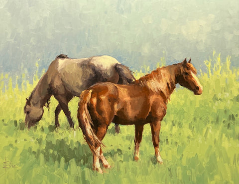 Kari Ganoung Ruiz - Hillside Grazing