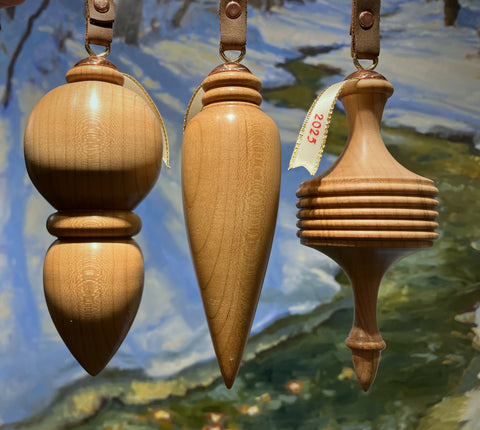 2025 Turned Wooden Ornament