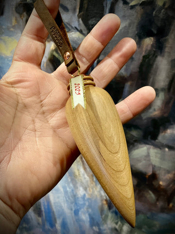 Turned Wooden Ornament