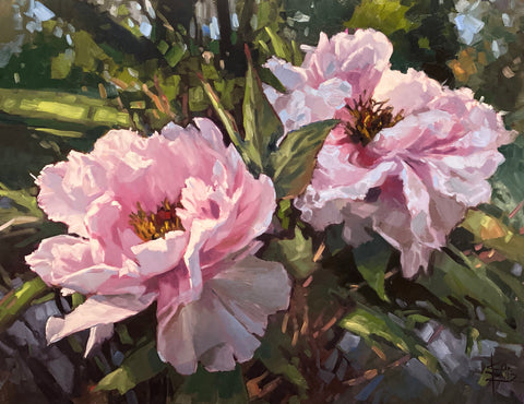 Kari Ganoung Ruiz - Peony Closeup