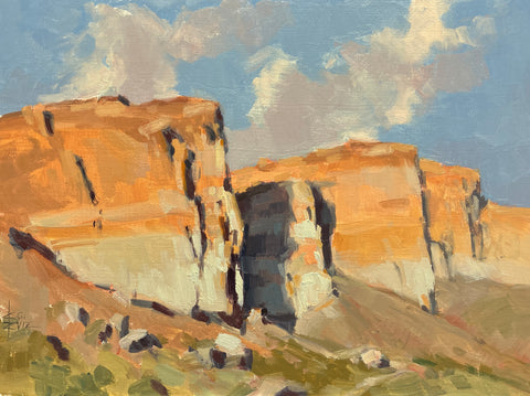 Kari Ganoung Ruiz - Wyoming Cliffs