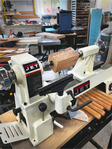 Turned Wooden Ornament