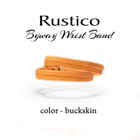 Rustico - Byway Wrist Band in buckskin