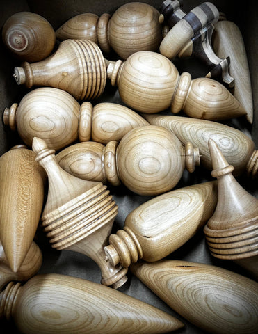 Turned Wooden Ornament