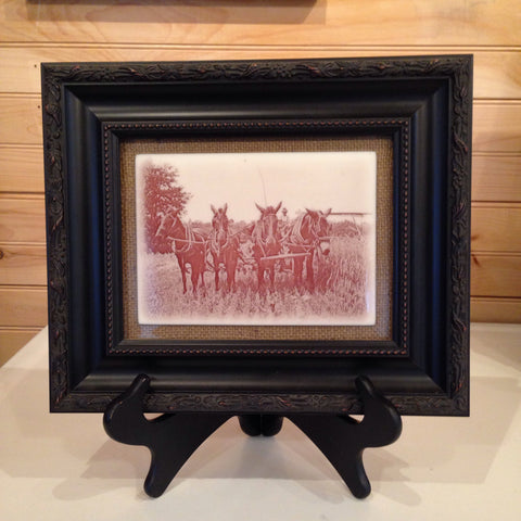 Copperesque ~ Farming in Aurora Glass Tile