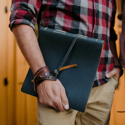 Rustico - Byway Wrist Band in buckskin