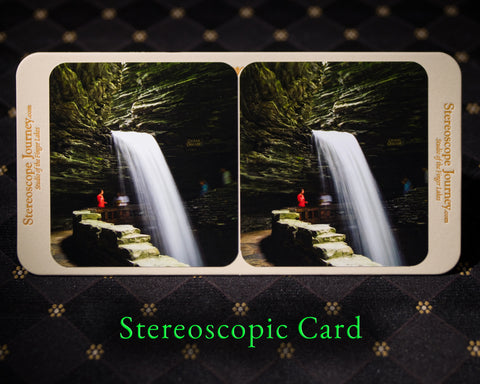 Stereographic Card - Watkins Glen #07