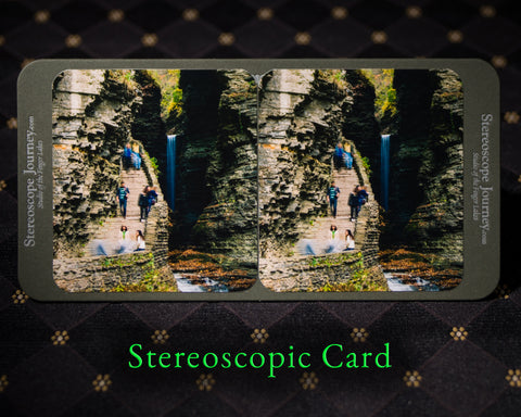 Stereographic Card - Watkins Glen #03