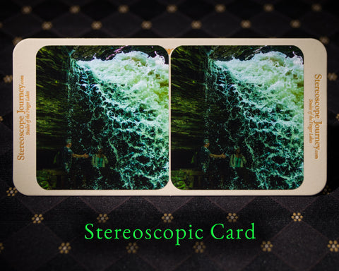 Stereographic Card - Watkins Glen #08