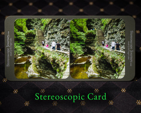 Stereographic Card - Watkins Glen #12