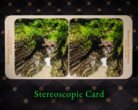 Stereographic Card - Watkins Glen #19