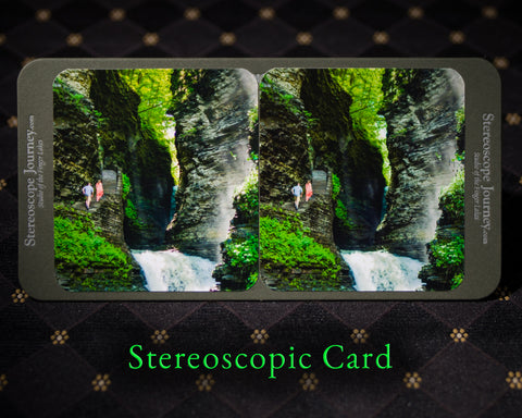 Stereographic Card - Watkins Glen #13