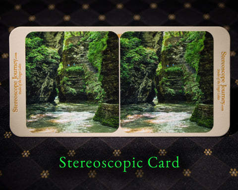 Stereographic Card - Watkins Glen #20