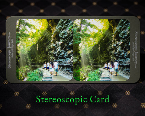 Stereographic Card - Watkins Glen #11