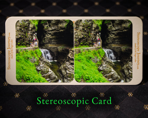 Stereographic Card - Watkins Glen #21
