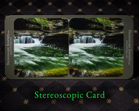 Stereographic Card - Watkins Glen #22