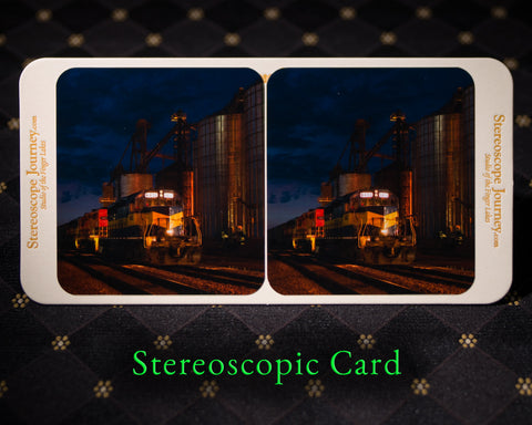 Stereographic Card - Sleeping Giant