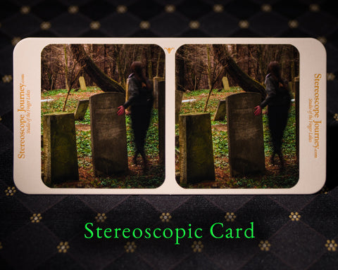 Stereographic Card - (figurative) Blurred Passing