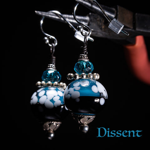Copperesque ~ Dissent earrings