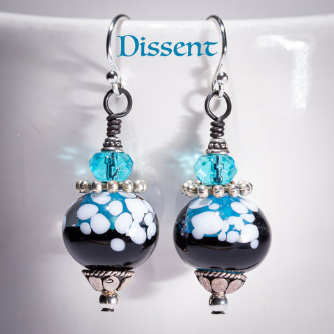 Copperesque ~ Dissent earrings