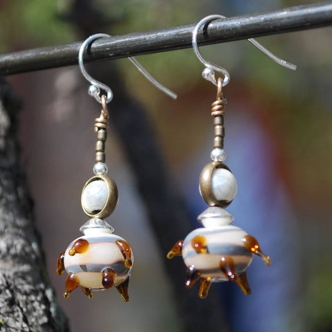 Copperesque ~ Cosmos earrings