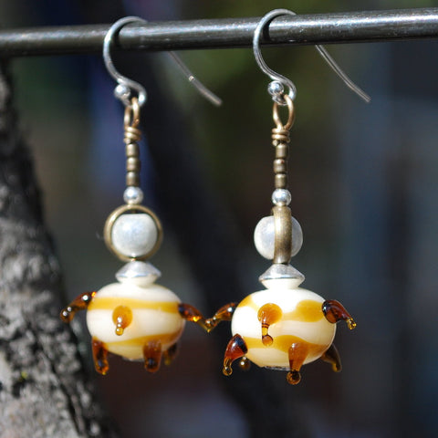 Copperesque ~ Cosmos earrings