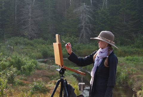 Plein Air Intensive and Nocturne Oil Painting Workshop, Ithaca, August 8, 2019
