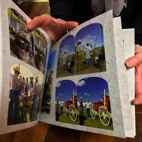 Stage coach book inside