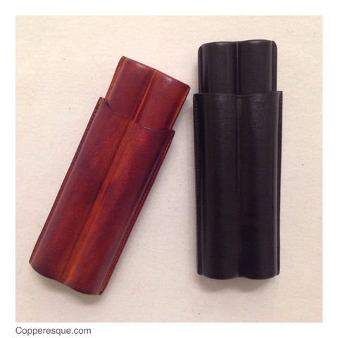 Paulette Rollo ~ Cigar Case, Double Barrel