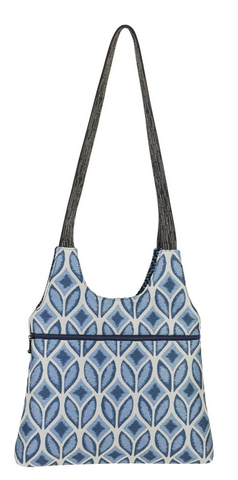 Maruca ~ Prairie Bag, Woven Tulip Blue